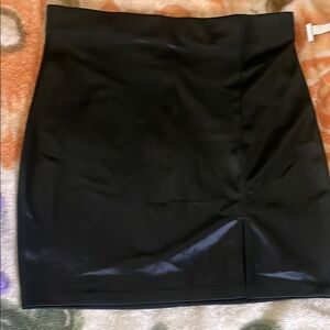 Better Be Black Mini Skirt